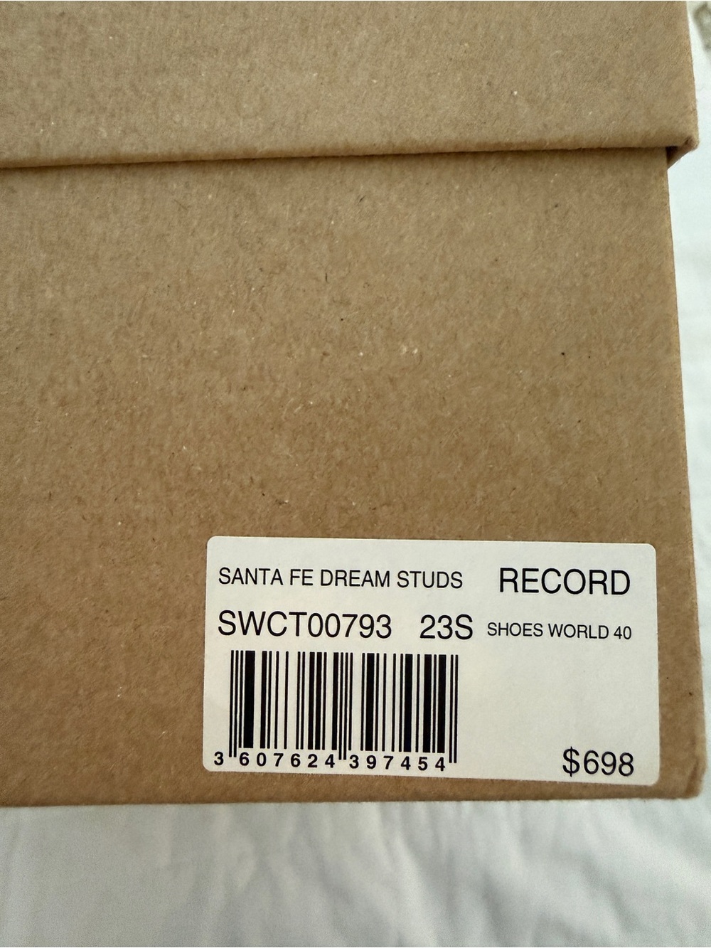 Zadig & Voltaire Tan Suede Santa Fe Dream Studs Bootie Moccasins 40 New in Box! - Picture 7 of 12